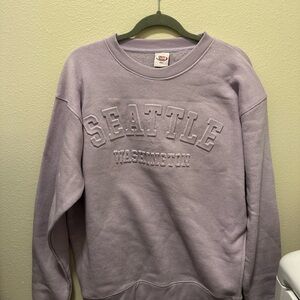 Brandy Melville Lavender Seattle Sweatshirt *READ DESCRIPTION*
